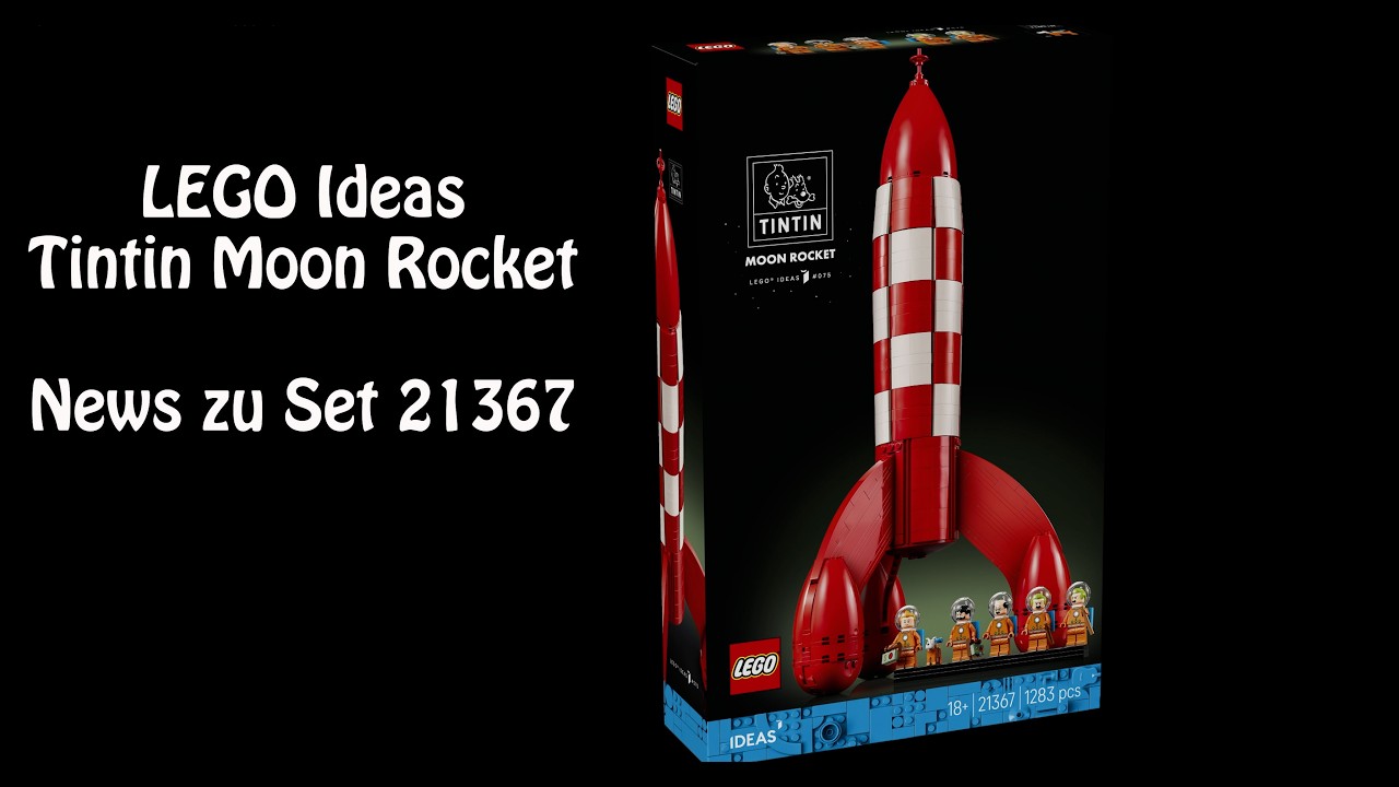 LEGO TinTin Moon Rocket (Tim und Struppi Ideas Set 21367): Klemmbausteinlyrik News