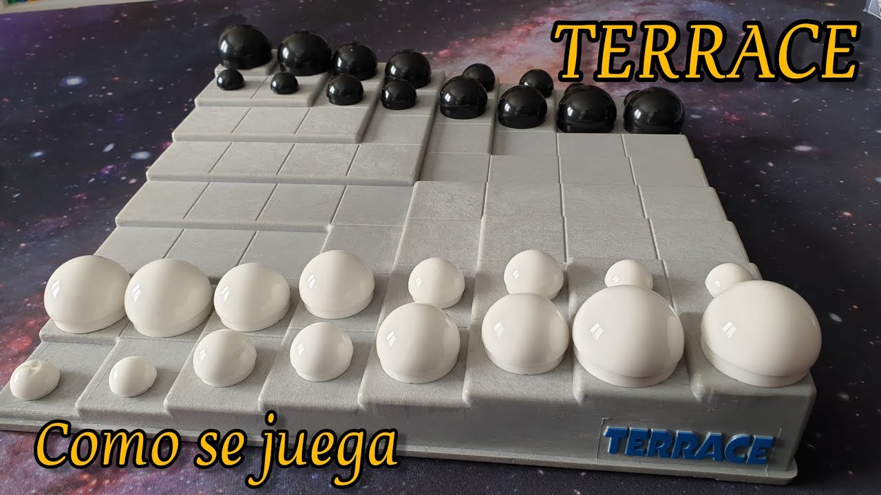 TERRACE - Como se juega y partida - Juego de mesa abstracto