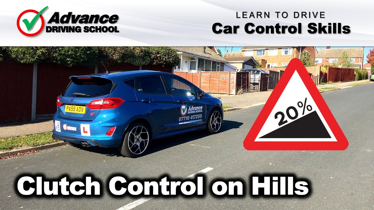 Clutch Control On Steep Hill Starts  |  Car Control Skills