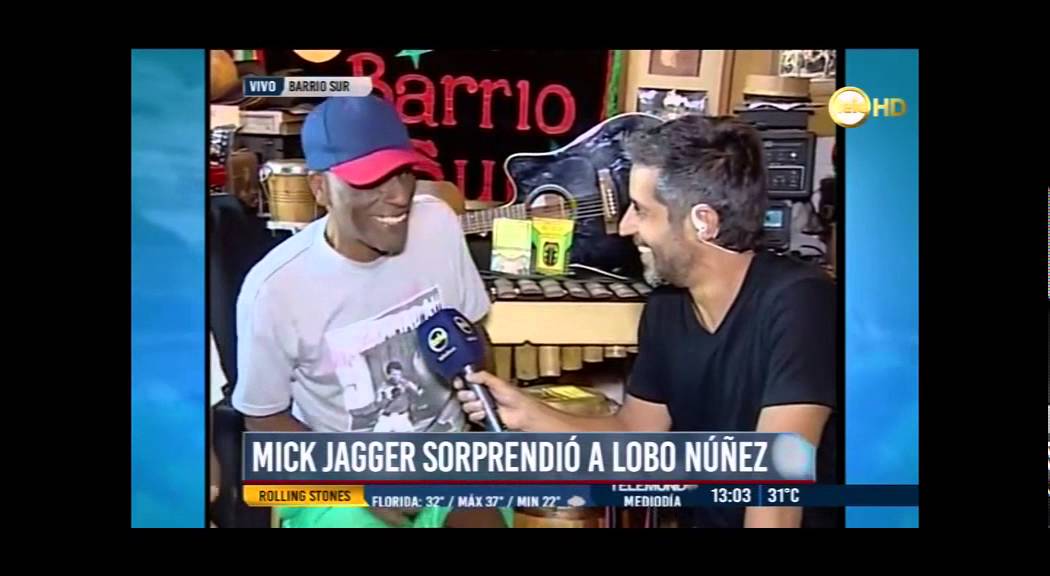 Lobo Nuñez con Jagger