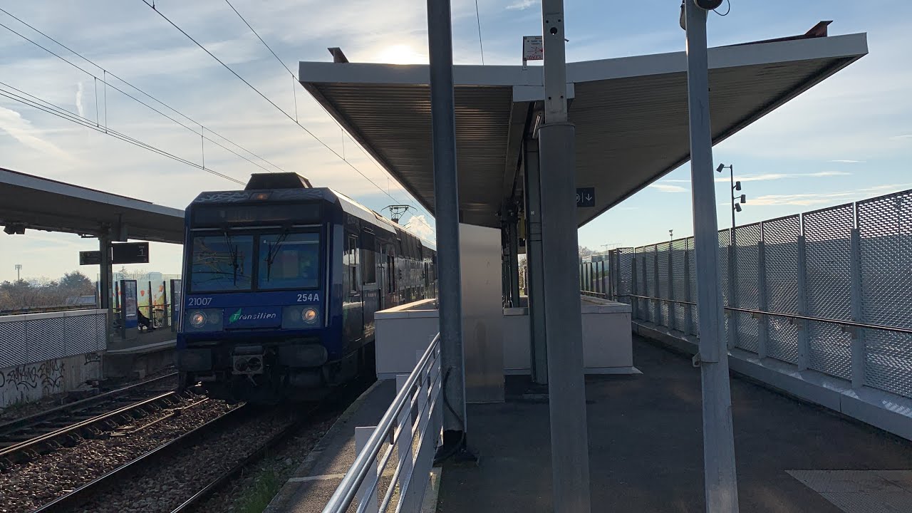 Spot Claquement RER-C en gare de Gennevilliers