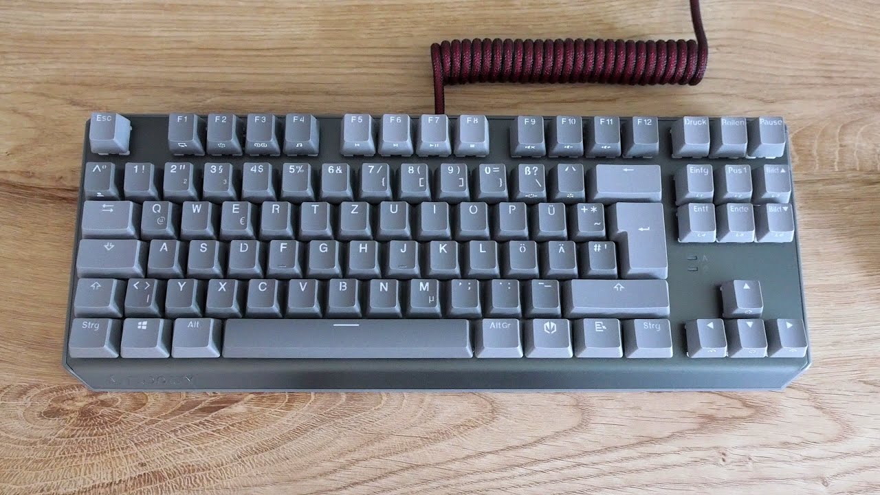 Endorfy Thock V2 TKL Soundtest -  Endorfy Red Switch