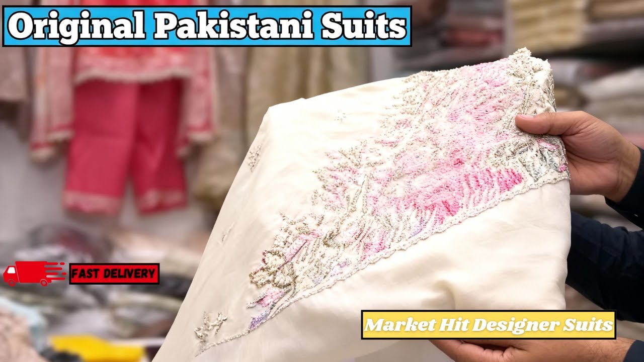 Biggest Supplier Original Pakistani Suits in Delhi | Market Hit Heavy Designer Collection