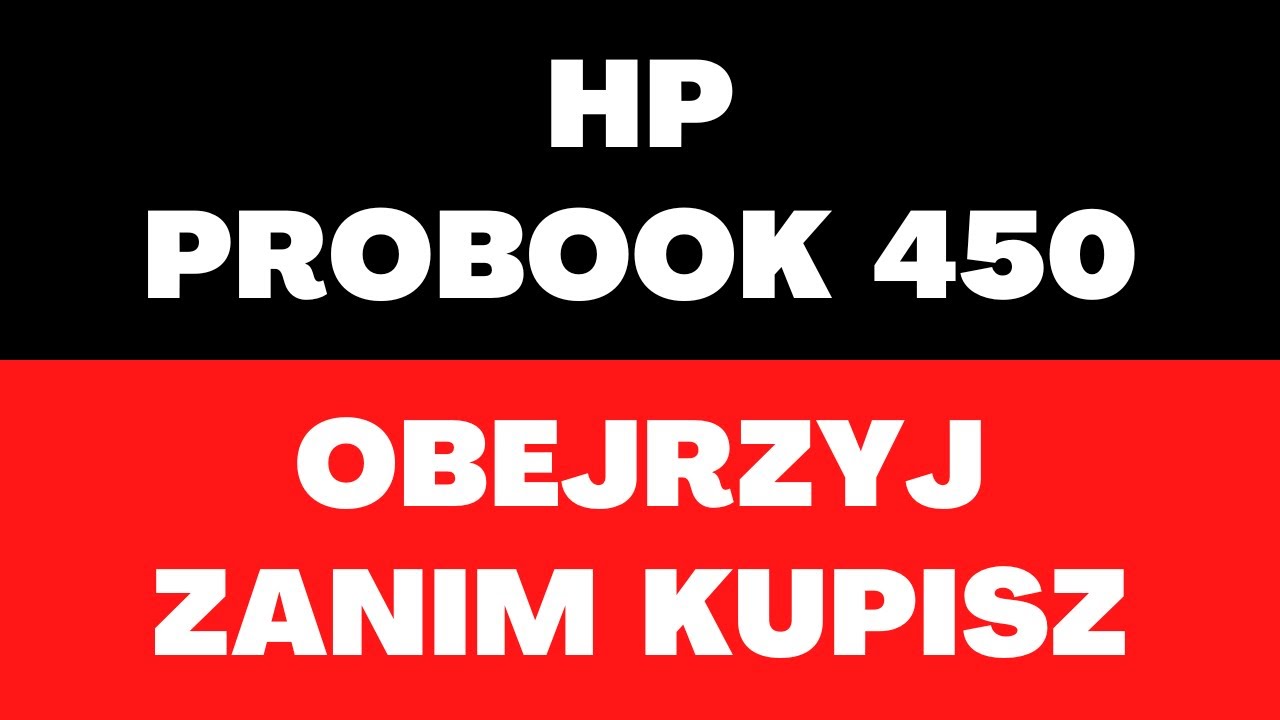 HP ProBook 450 G9 - opinie, cena, ciekawostki, procesor, karta graficzna, łączność, złącza, laptop