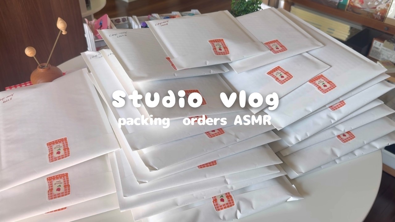 [Studio Vlog] День, когда мой маленький магазин получил более 300 заказов