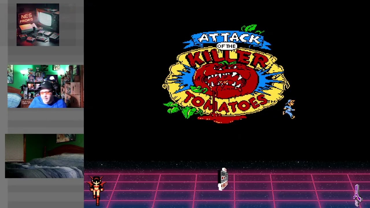 This week's NES Friday is: Attack of the Killer Tomatoes!!!