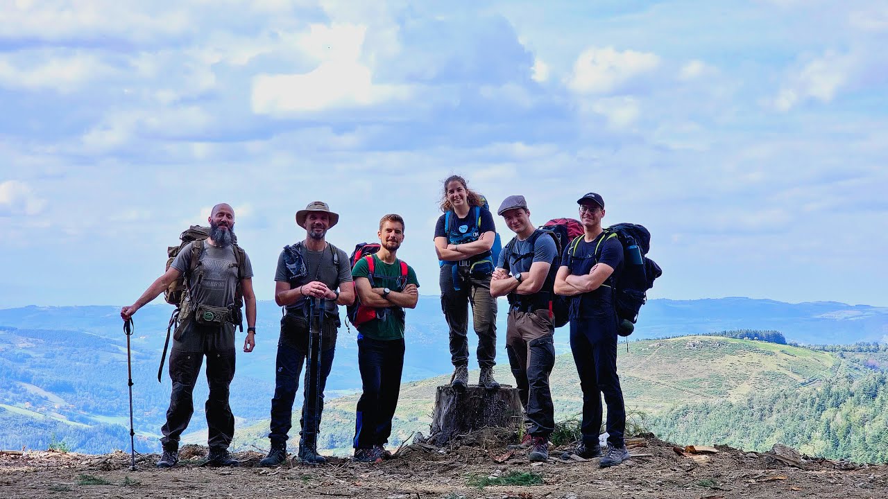 Rando Bivouac dans le Pilat entre potes avec @La Tribu des Bois