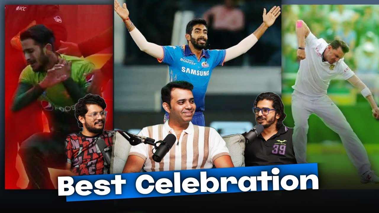 Who has the Best Celebration in Cricket w/ @Kaushiknc