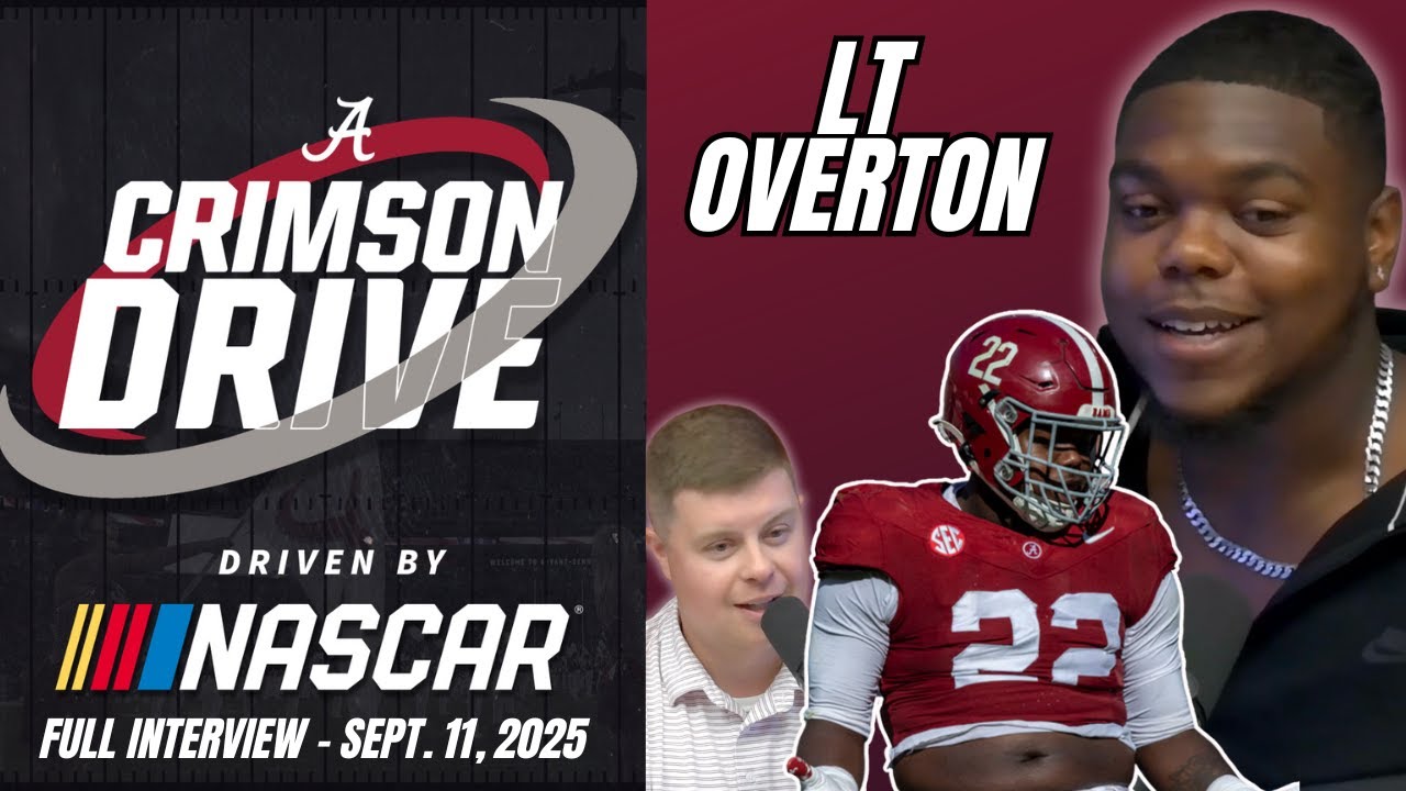Alabama Football - LT Overton - Crimson Drive Interview - 09-11-25