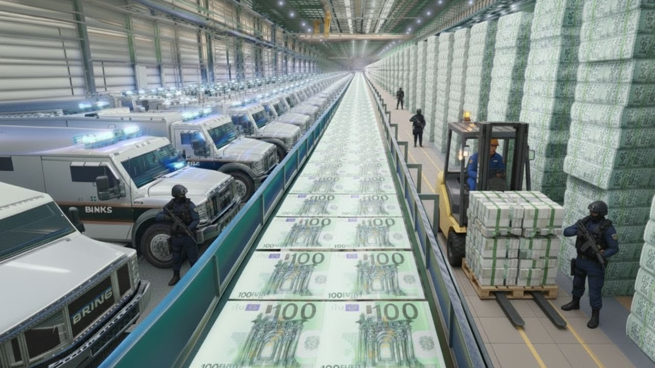Comment c&rsquo;est fait : Les Billets de Banque &ndash; L&rsquo;incroyable machine &agrave; fabriquer des millions !