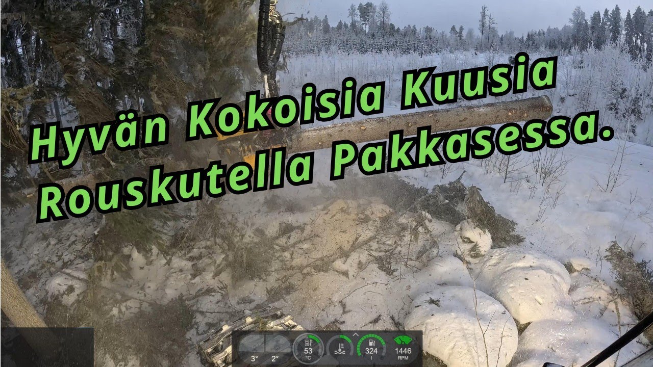 Mukava Uudistushakkuu Kuvio Tähän Väliin Talvea. VR27. Ponsse Scorpion K AC New H7 -25