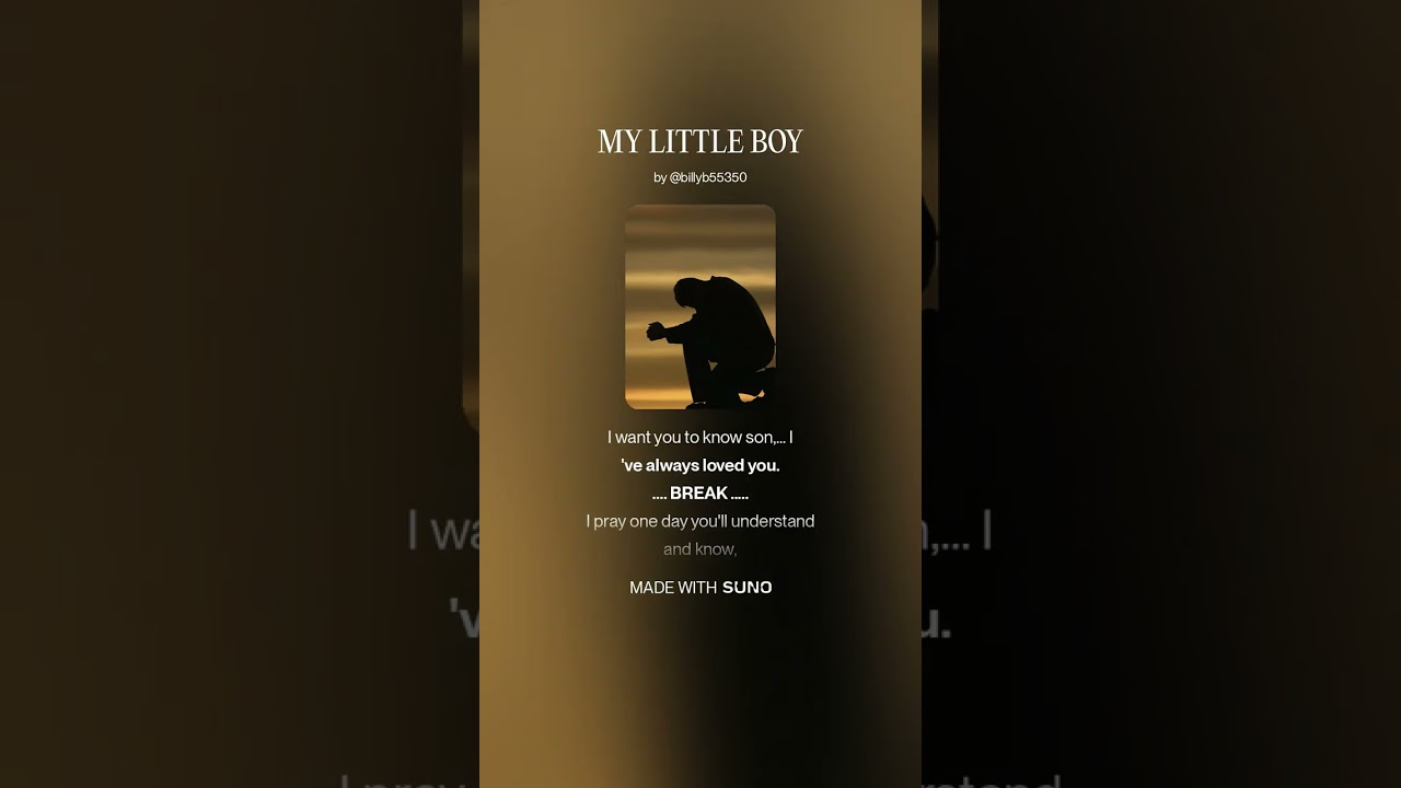 MY LITTLE BOY