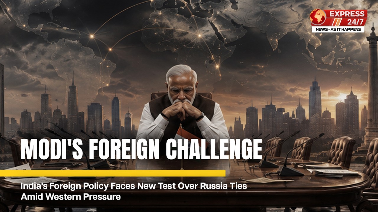India's Foreign Policy Faces New Test Over Russia Ties Amid Western Pressure | Express247