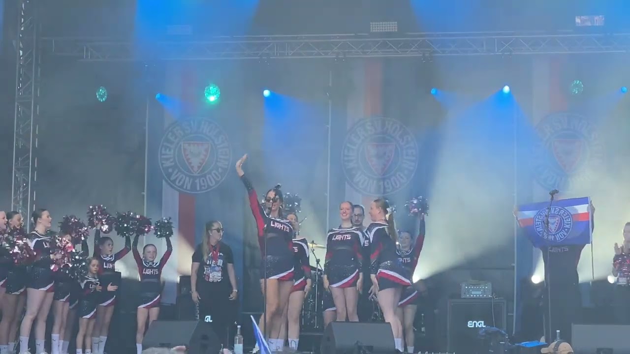 Lights Cheerleaders Holstein Kiel Aufstiegsparty 20.5.2024
