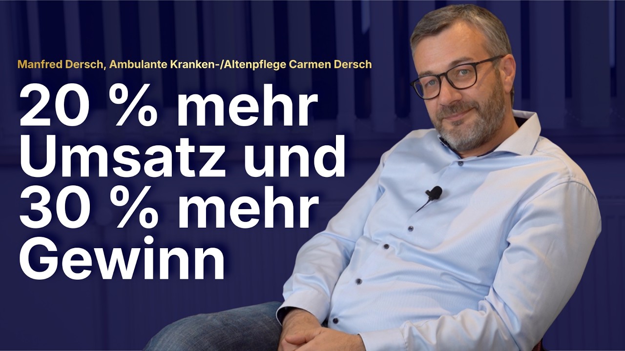 So führten Preisanpassungen Manfreds Pflegeunternehmen zu wirtschaftlichem Erfolg