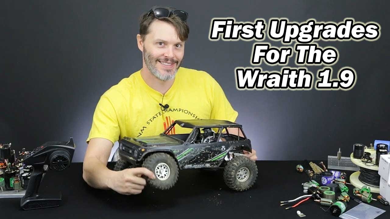 The Upgrades Begin! Axial Wraith Review Series Part 2 - Holmes Hobbies