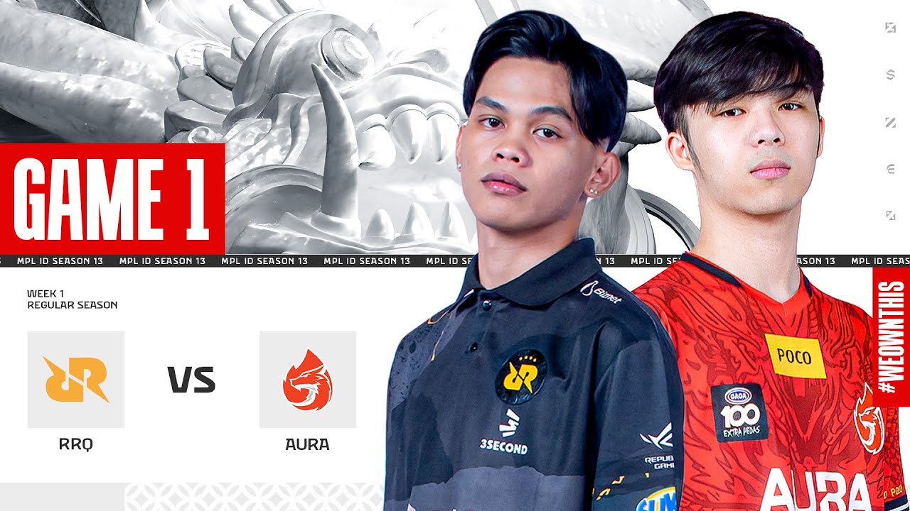 RRQ HOSHI vs AURA | Regular Season Week 1 Day 3 | Game 1 | #MPLIDS13