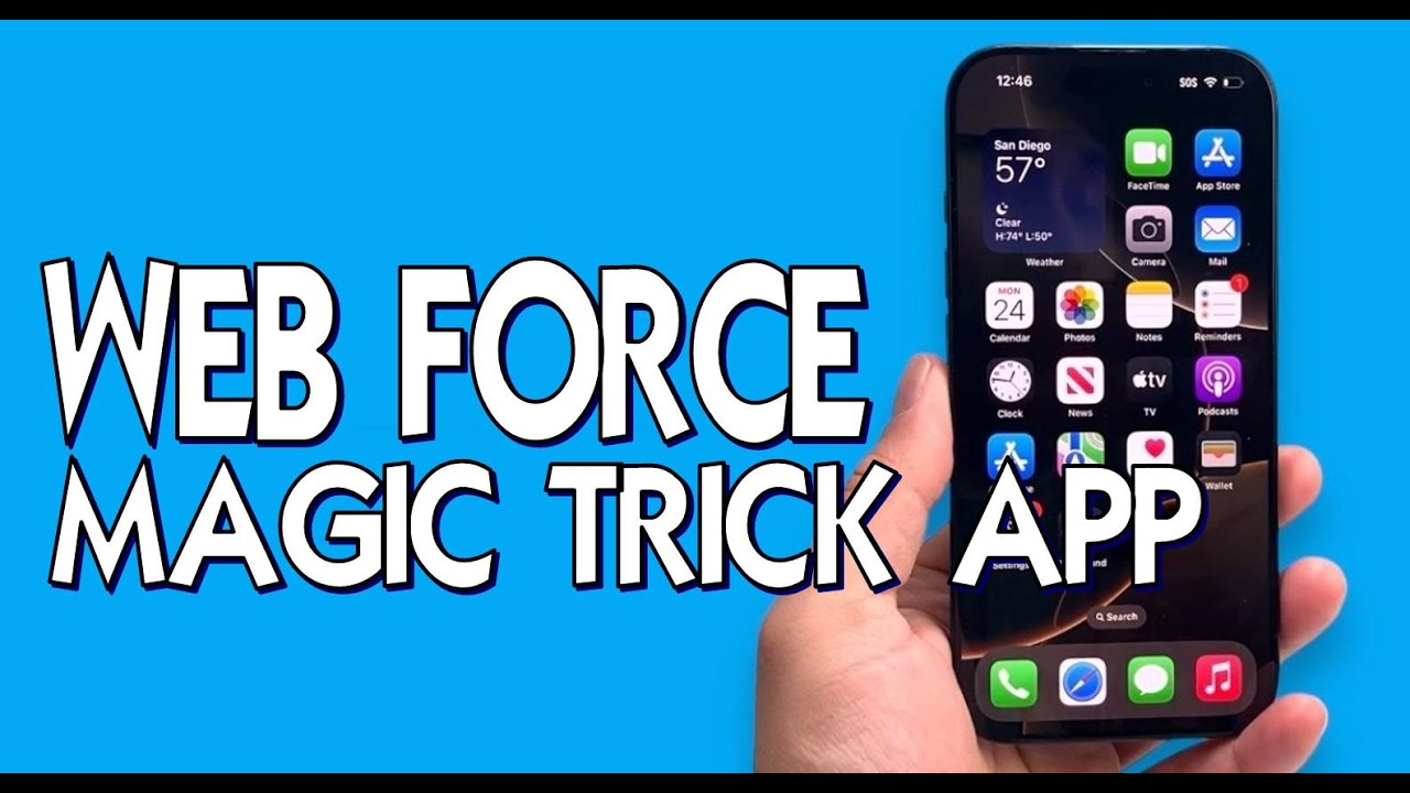 Обзор приложения для фокусов WEBFORCE от Daily Magician, Иэна и Гарва.