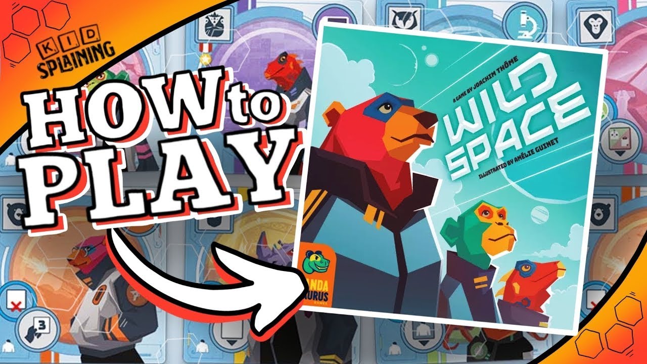 WILD SPACE How to Play | Wild Space Board Game Tutorial | Pandasaurus Games