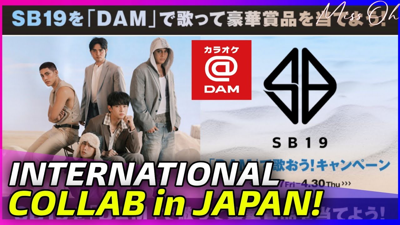 BIG NEWS! SB19 reveals NEWEST INTERNATIONAL COLLAB with JAPAN's LEADING KARAOKE SYSTEM, DAM!