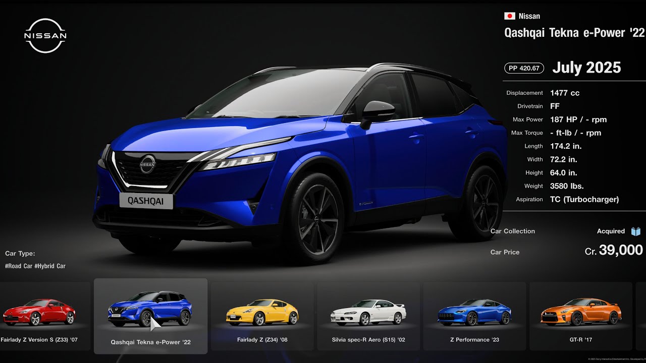 Gran Turismo 7 | All Car Full List include DLC & Update - (539 Cars/July 2025) [4K PS5Pro]