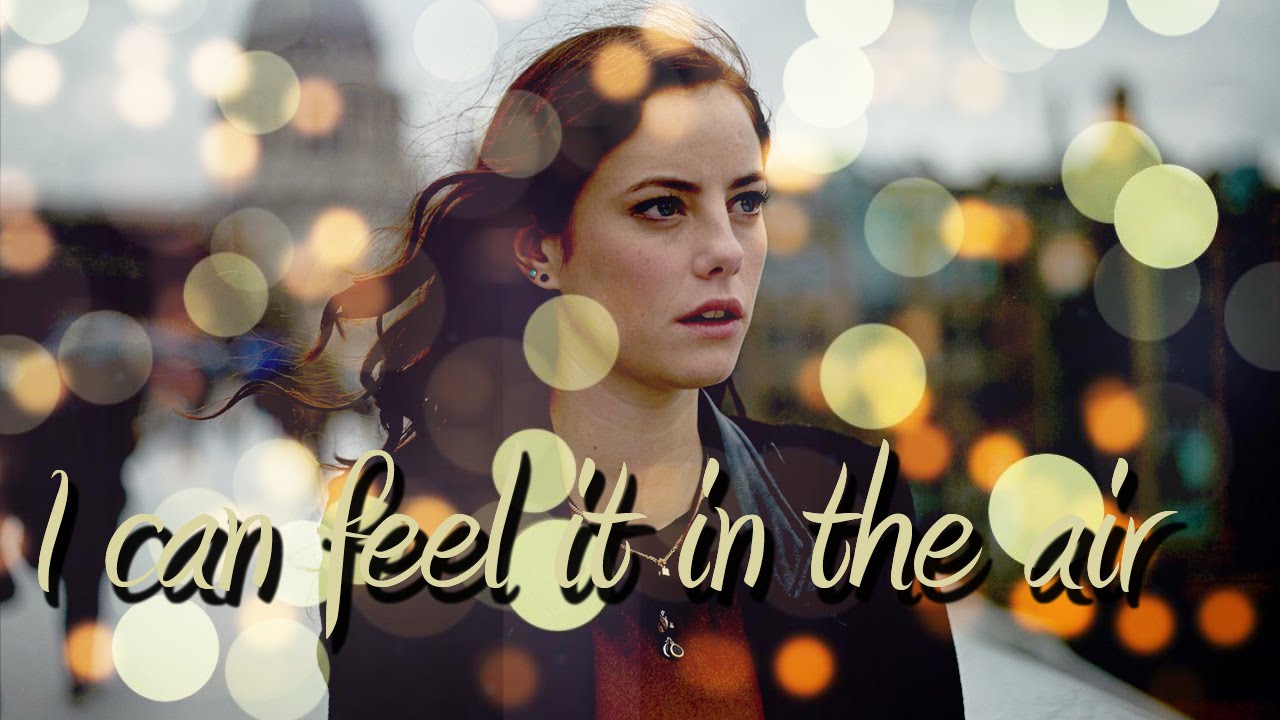 i can feel it in the air.