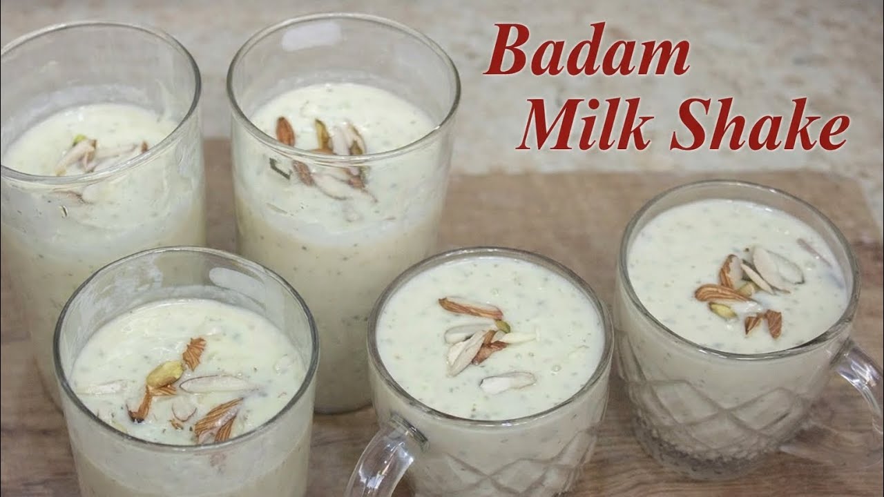 Badam Milk Recipe|बादाम मिल्क शेकबनाने का सबसे आसन तरीका|Almond Milk| Summer Drink |