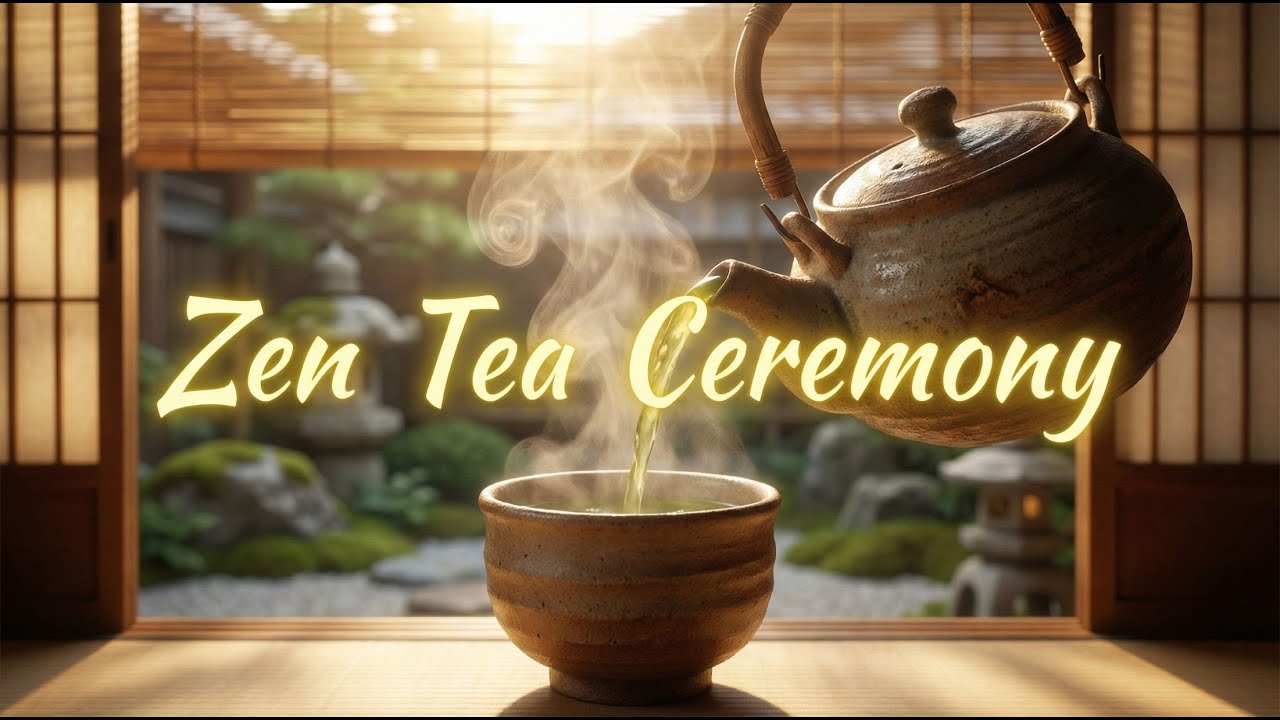 60 Minutes of Zen Tea Ceremony 🍵 Music for Soul Cleansing & Inner Peace | The Art of Silence