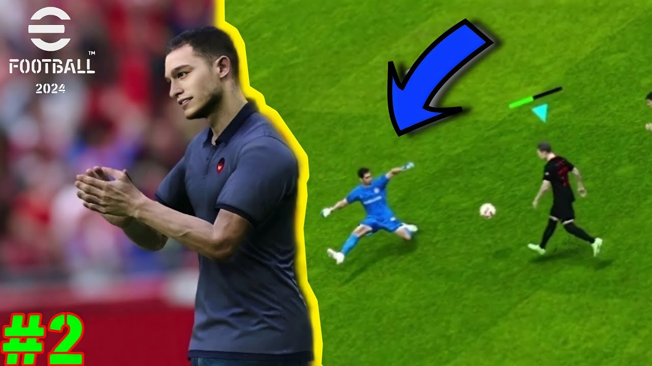 Bİ KERE SKORER DEĞİL 😈PES 2024 ANALİG #2 SP FOOTBALL LİFE