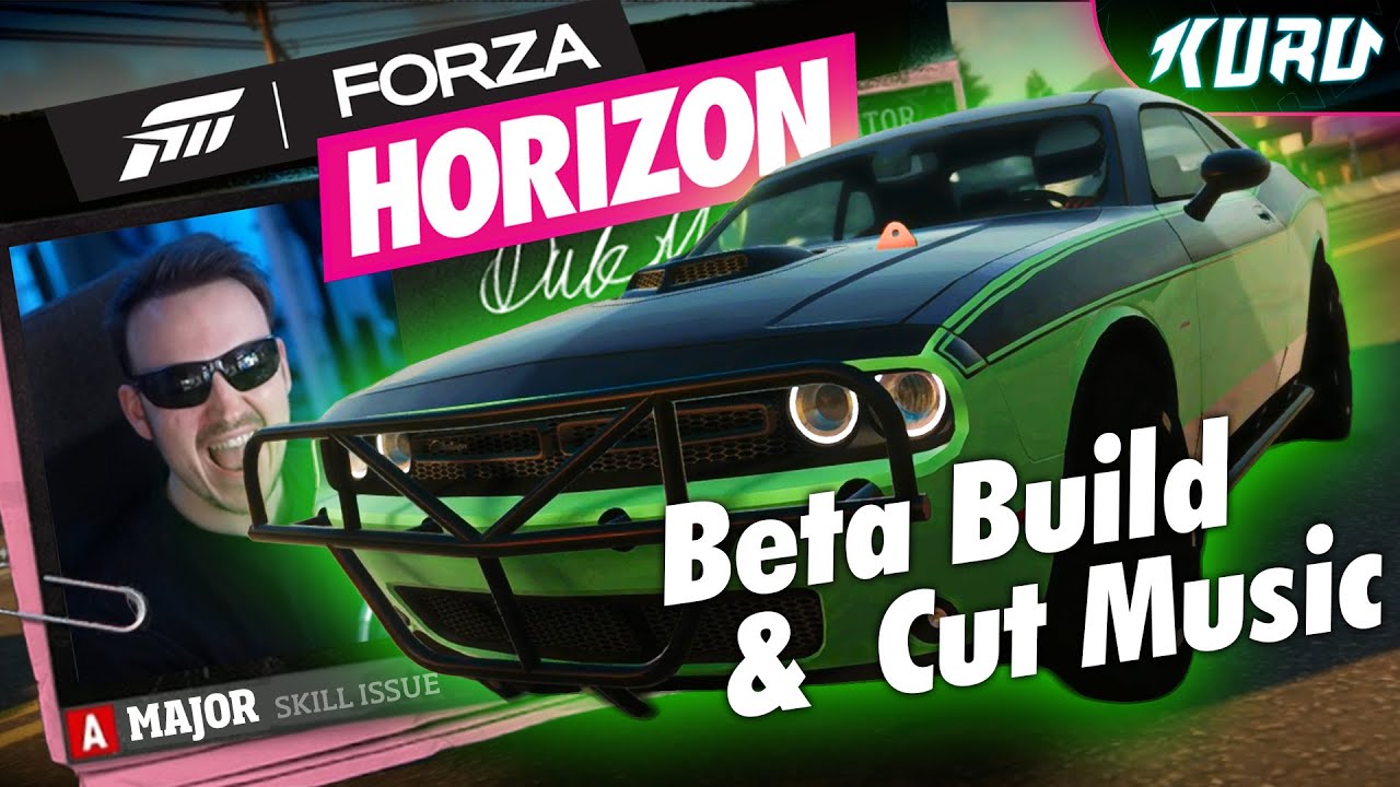 Forza Horizon BETA Build and Cut Music | KuruHS