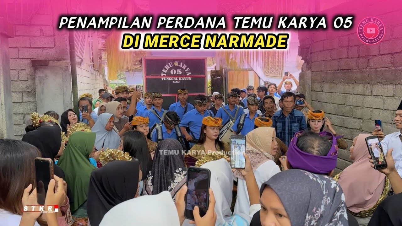 Lagu pilihan Temu karya 05 live perdana di merce narmade