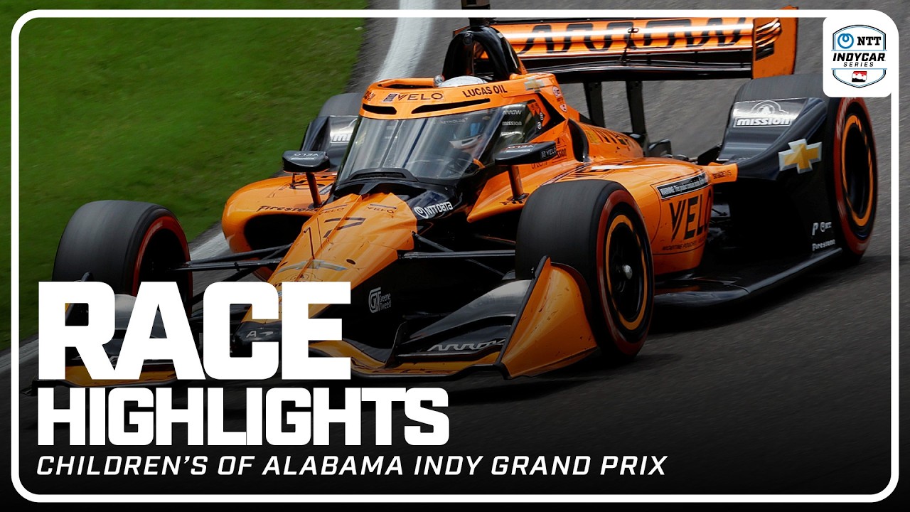 Race Highlights | 2025 Children's of Alabama Indy Grand Prix | INDYCAR SERIES