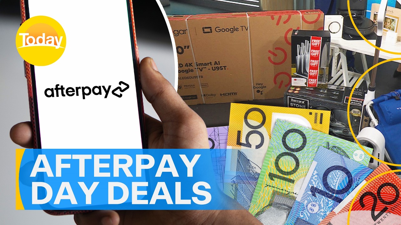 Afterpay Day sale arrives with bargains waiting to be bagged | Today Show Australia