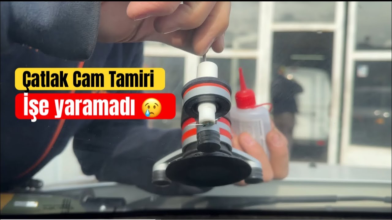 ÇATLAK CAM TAMİRİ NASIL YAPILIR ?