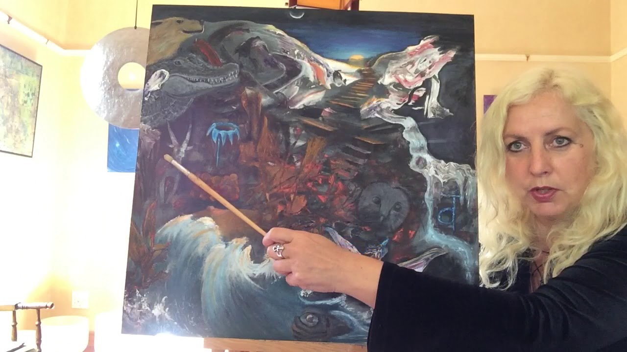 'Purify' Painting - Symbolism - Sacral Chakra - Best Version of You