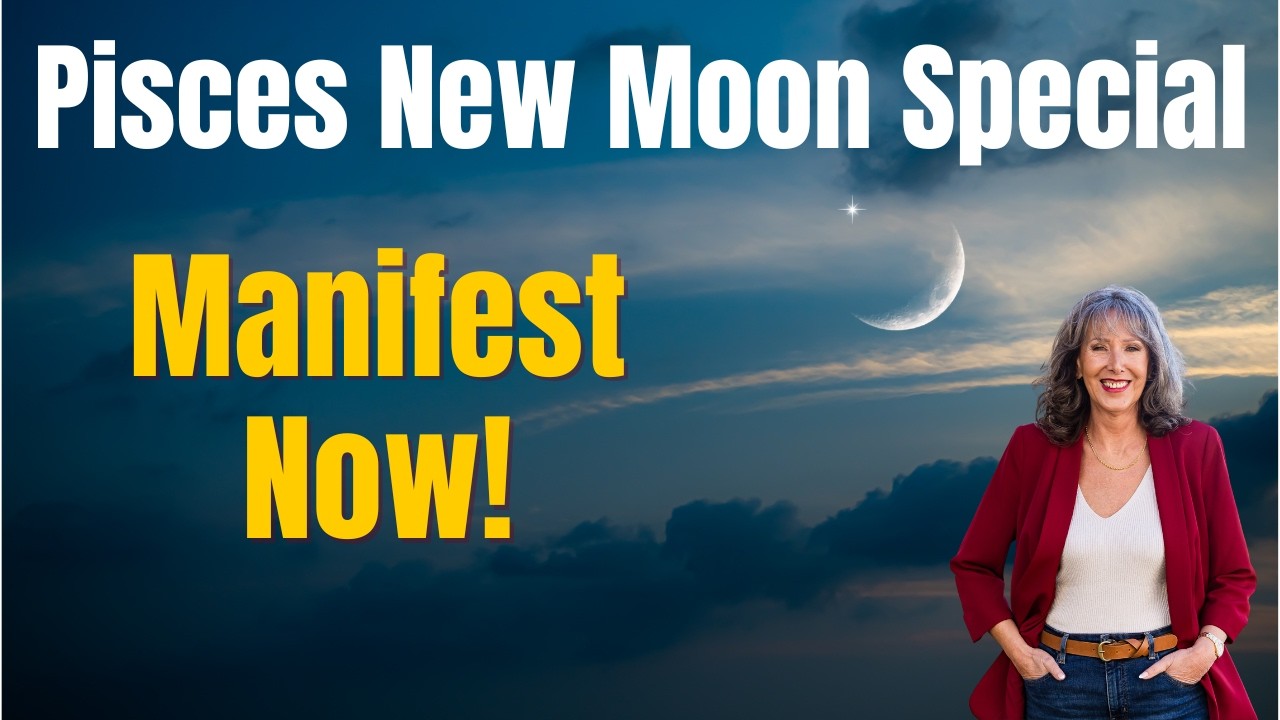 New Moon in Pisces ✨ Manifest Your Dreams — A Powerful New Beginning