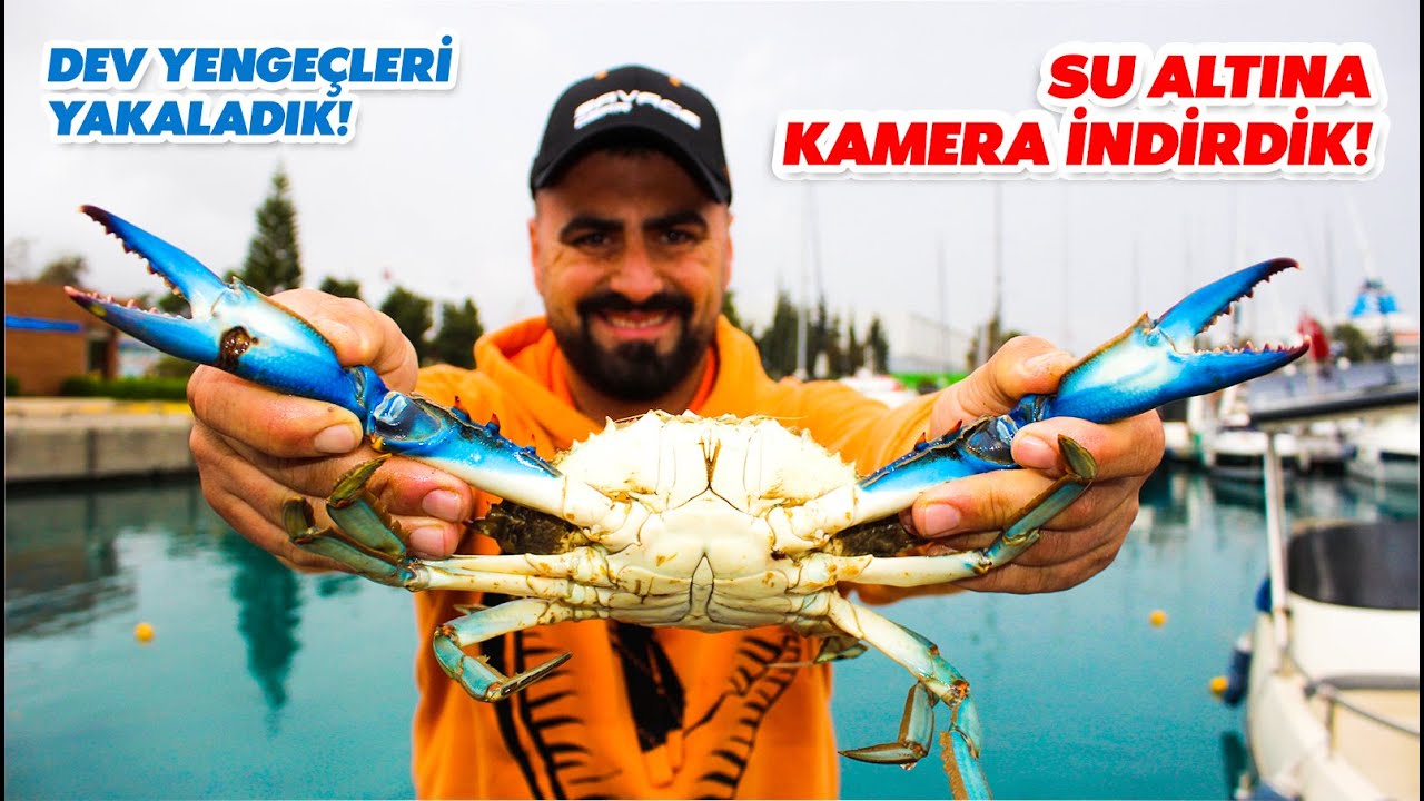 Su Altı Kamerası İle Yengeç Yakaladık / Denizin Altında Neler Gördük Neler !!