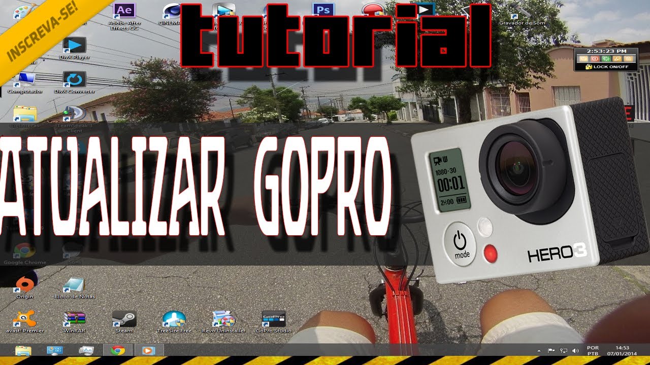 Tutorial - Como atualizar GoPro hero 3