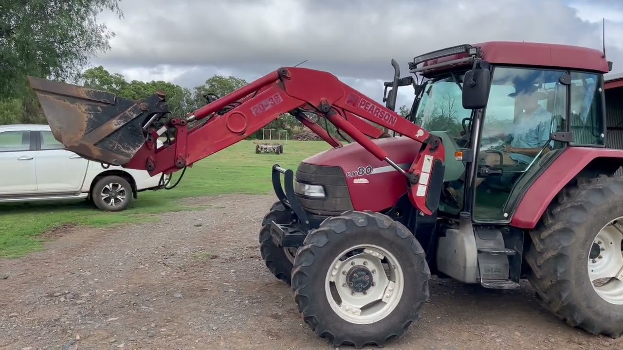CASE CX80 TRACTOR
