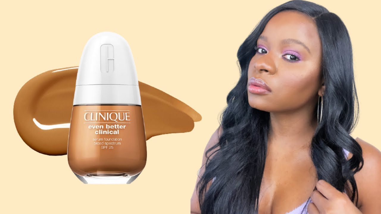NEW Clinique Even Better Clinical Serum Foundation on Dark Skin