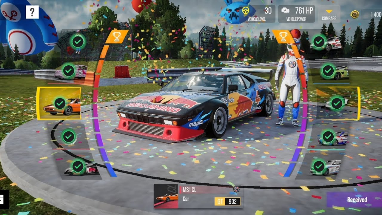 Alpine MS1 CL Lottery New Car Level 30 Speed Test Exploring Nur Track | Drive Zone Online