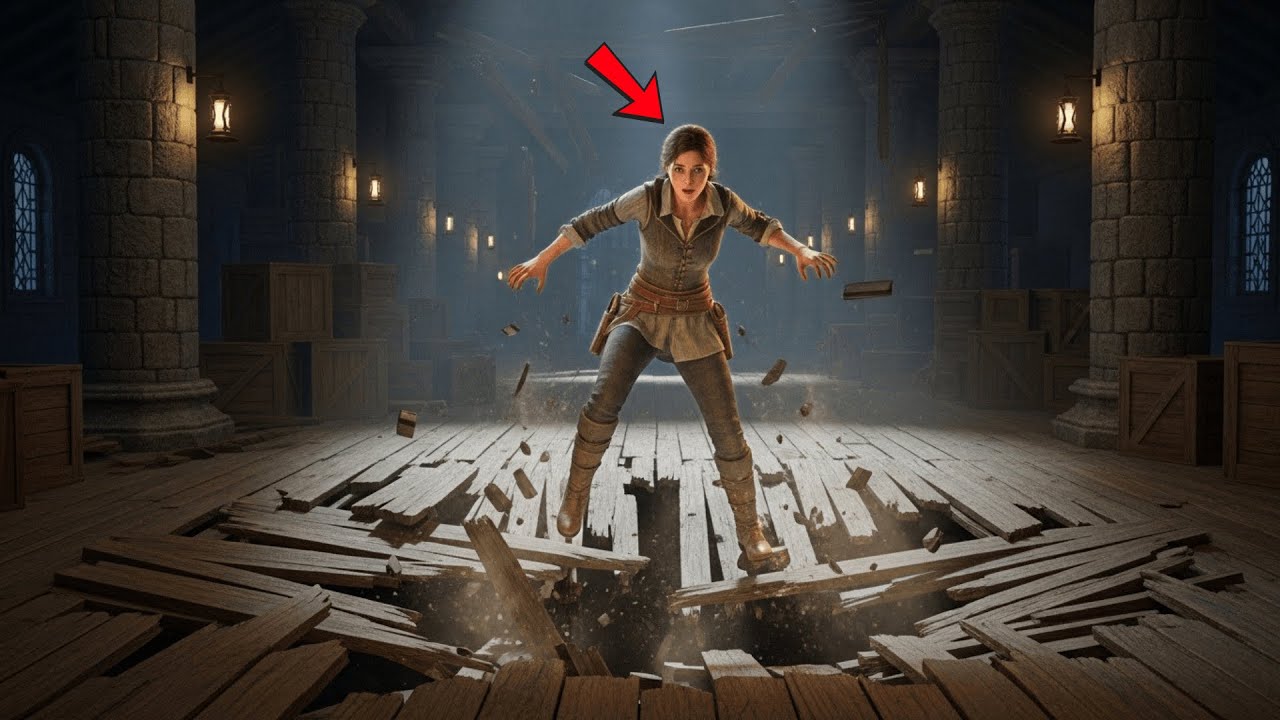 She Entered the Elven Warehouse Seeking Safety — Until the Floor Gave Way