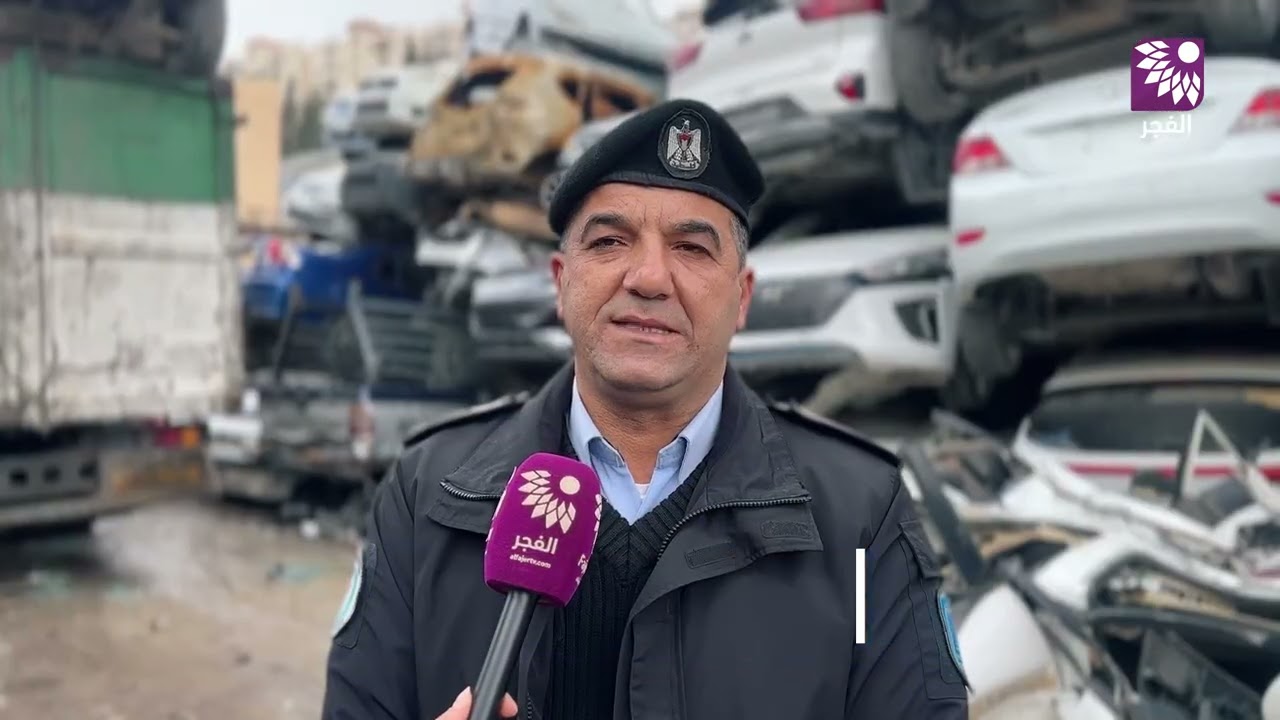 إتلاف 431 مركبة ودراجة نارية غير قانونية في نابلس