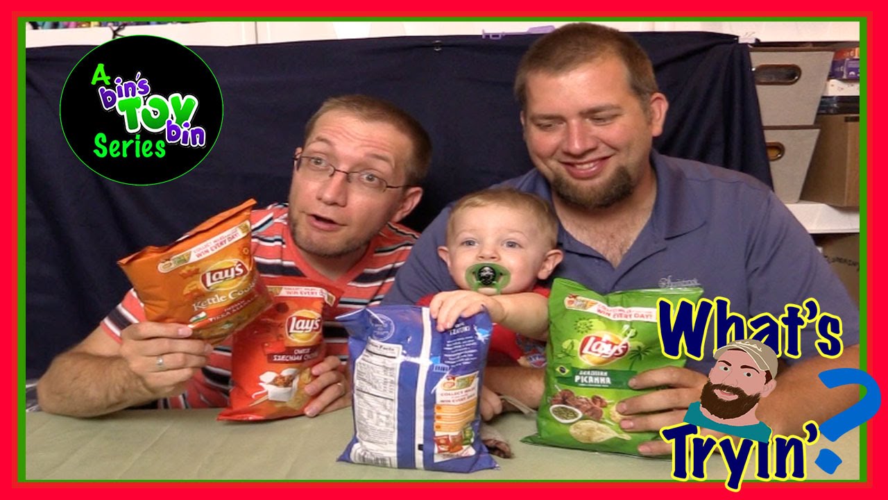 WHAT'S TEAGAN (AND RYAN) TRYIN'?? | Limited Edition Lays Chips! | Bin's Toy Bin