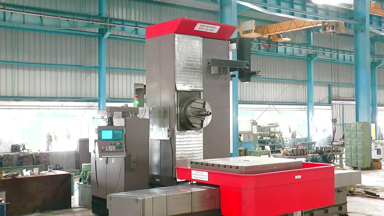 CNC T Type Horizontal Boring Machine With Facing Head