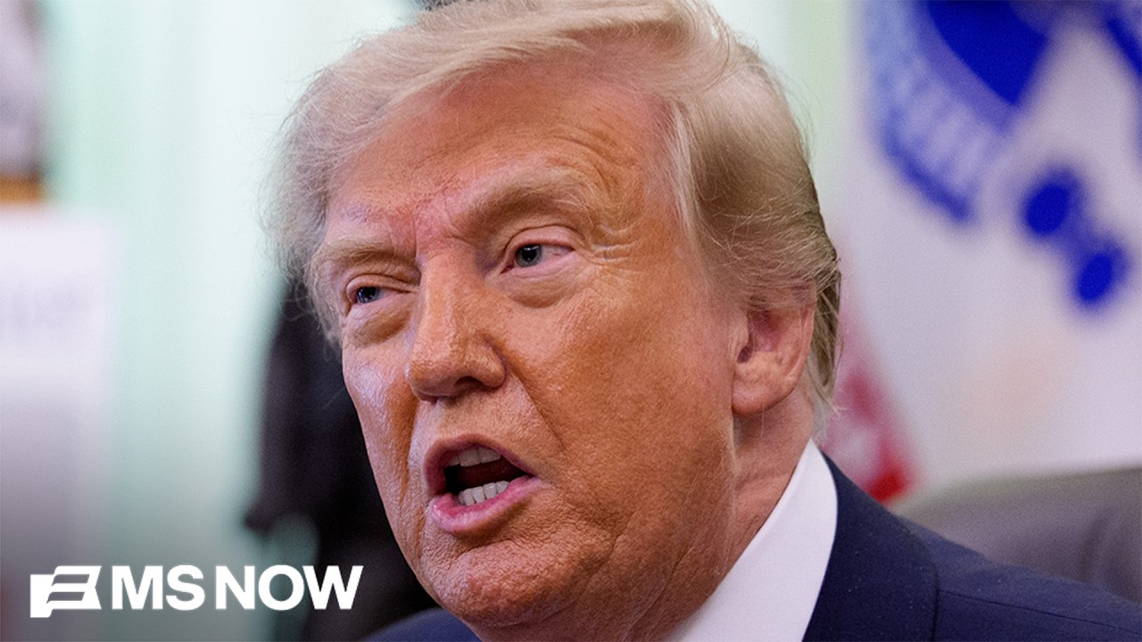 Trump makes announcement in Oval Office