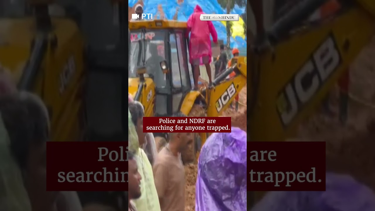 Wayanad debris slip: Shocking visuals capture massive mudslide near Meenakshi bridge