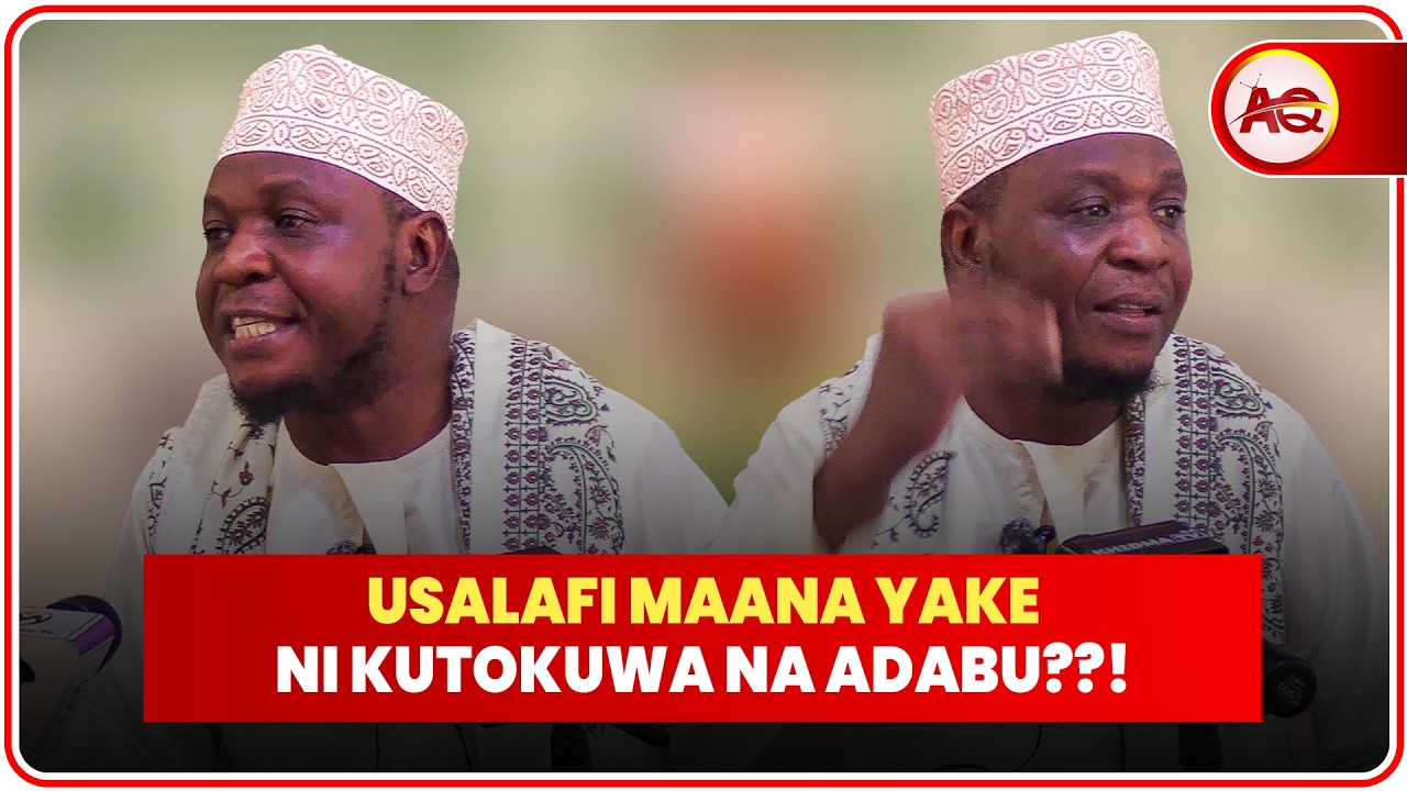 MASALAFI MNATUKANA WATU HALAFU UNAJIITA SALAFI || WE MUHUNI KAMA WAHUNI WENGINE - SHEIKH MZIWANDA