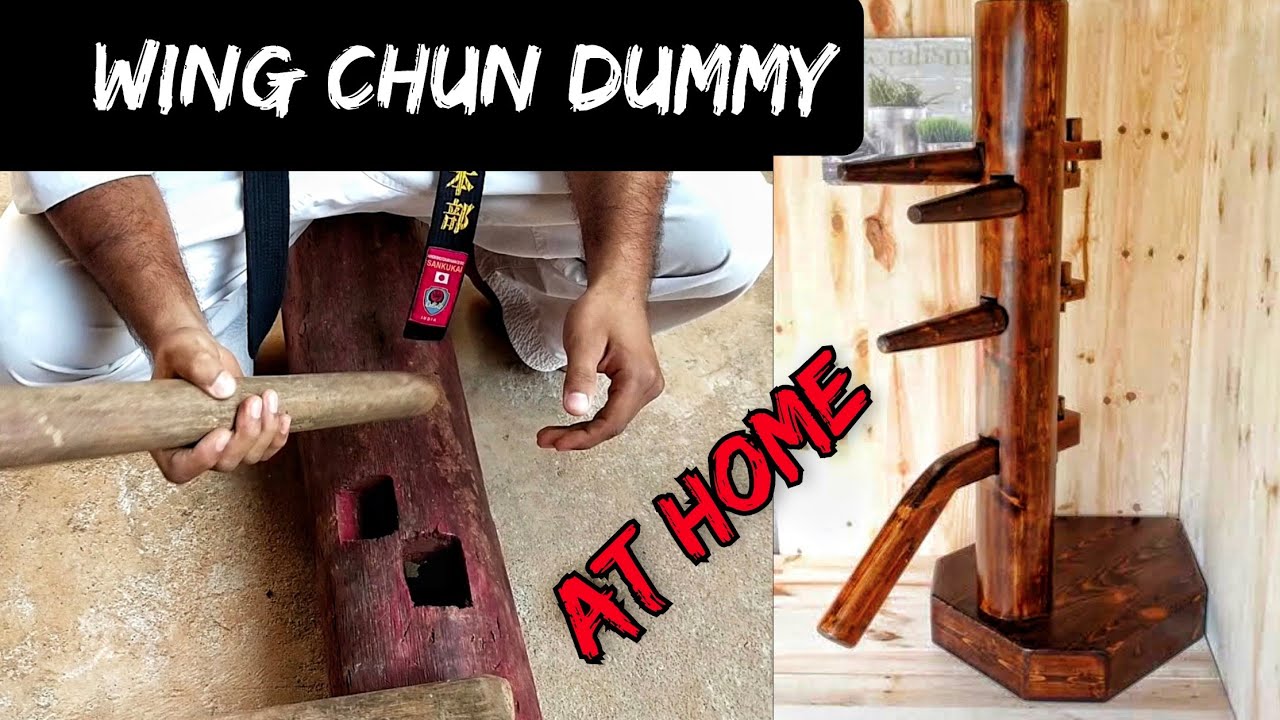How I made a Wing Chun dummy at Home