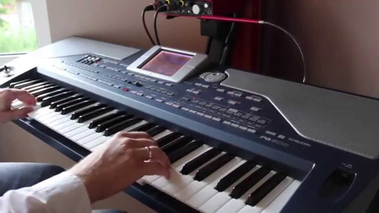 Akcent - Przez Twe Oczy Zielone COVER KORG PA800